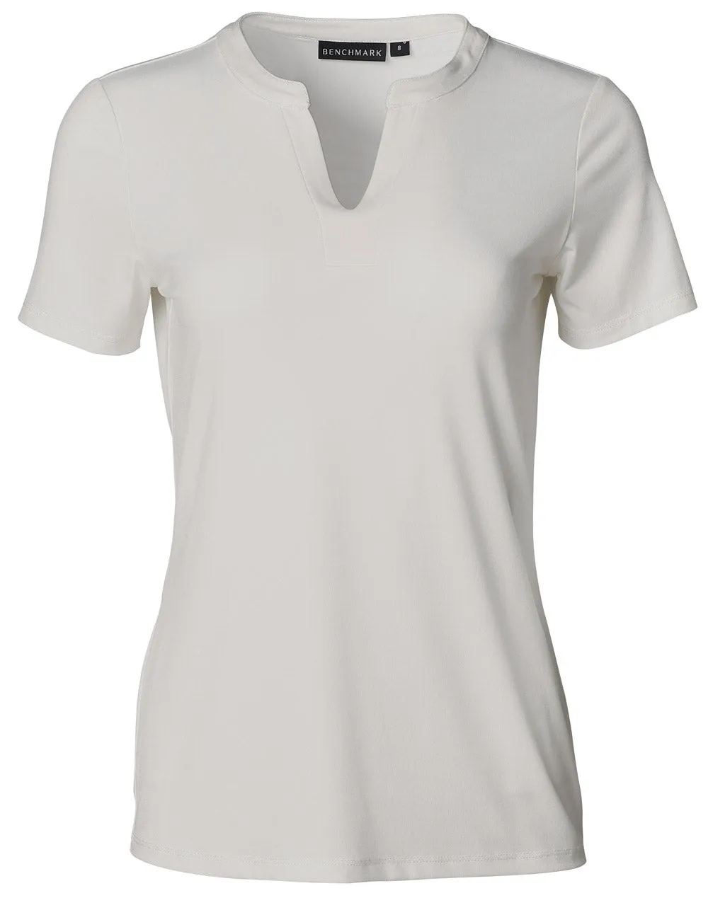 Ladies Sofia Stretch Short Sleeve Knit Top - M8840