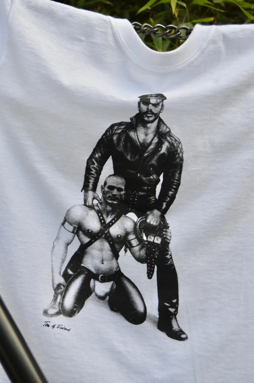 Leather Studs T-Shirt