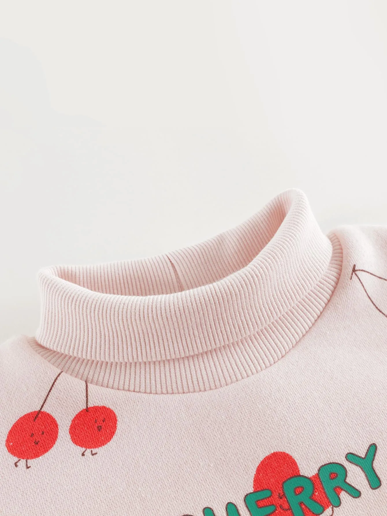 MARC & JANIE Girls Cartoon Printed Padded Ribbed Sweatshirt 240975