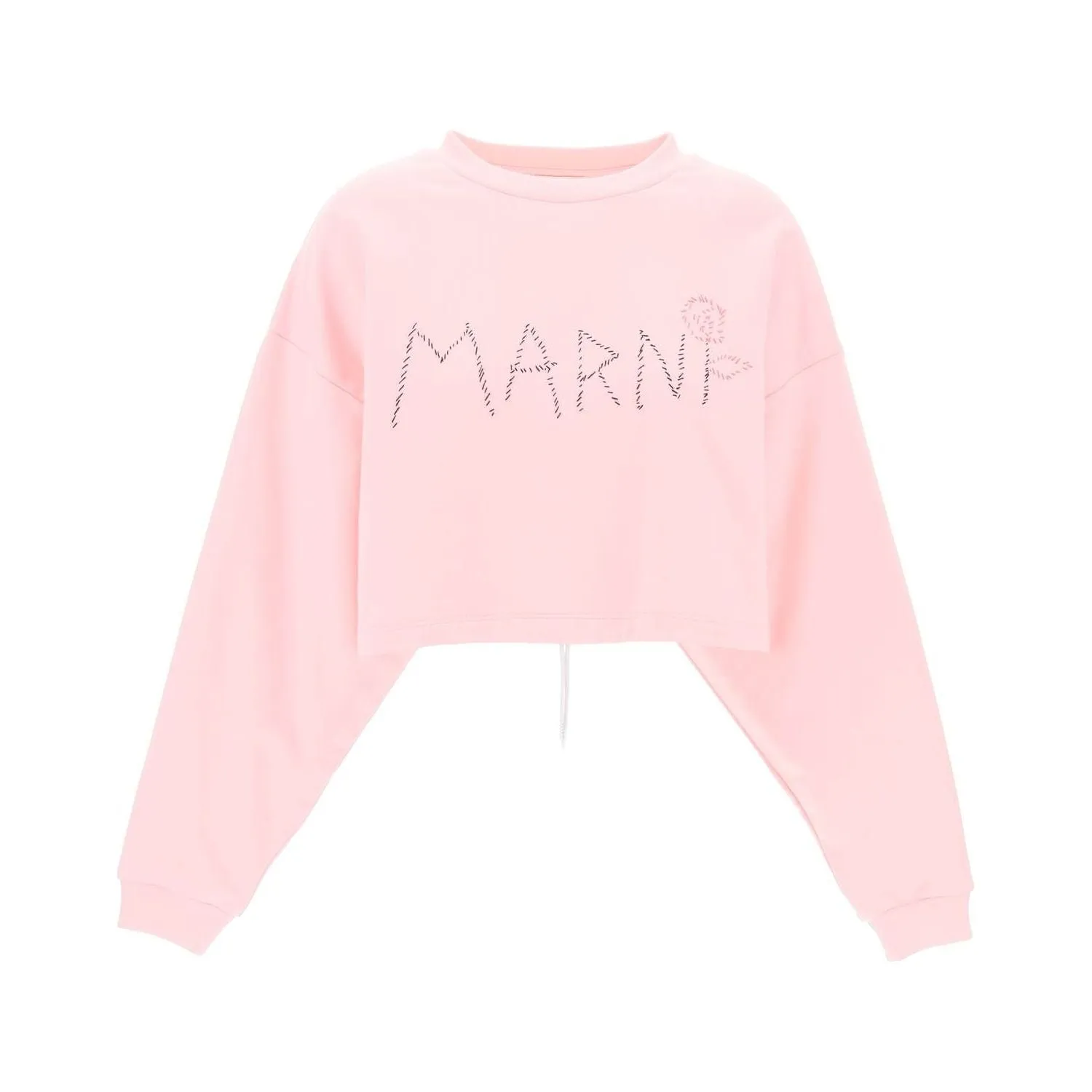 Marni "organic cotton sweatshirt with hand-embroid