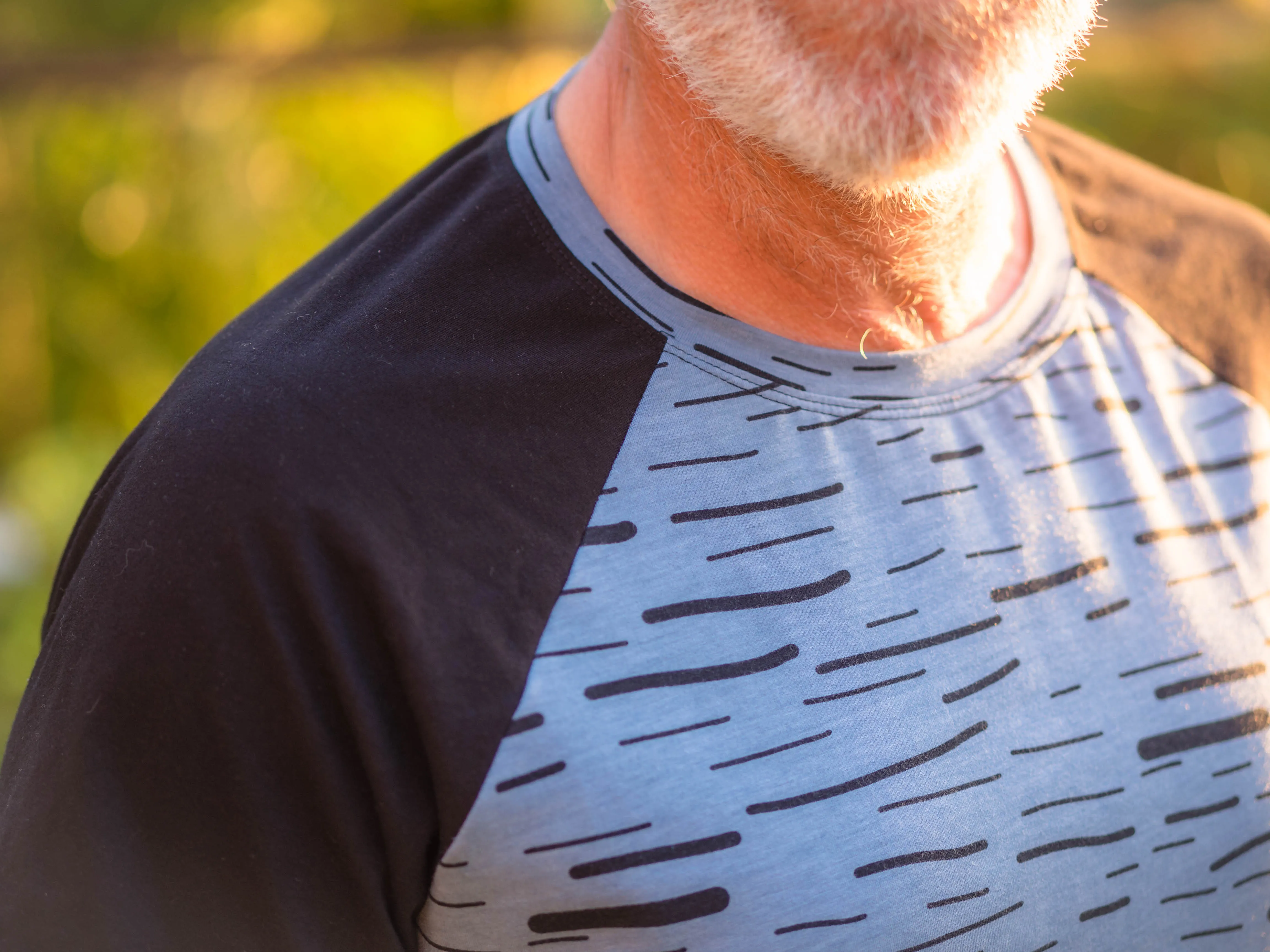 Mens Raglan Tee Sewing Pattern