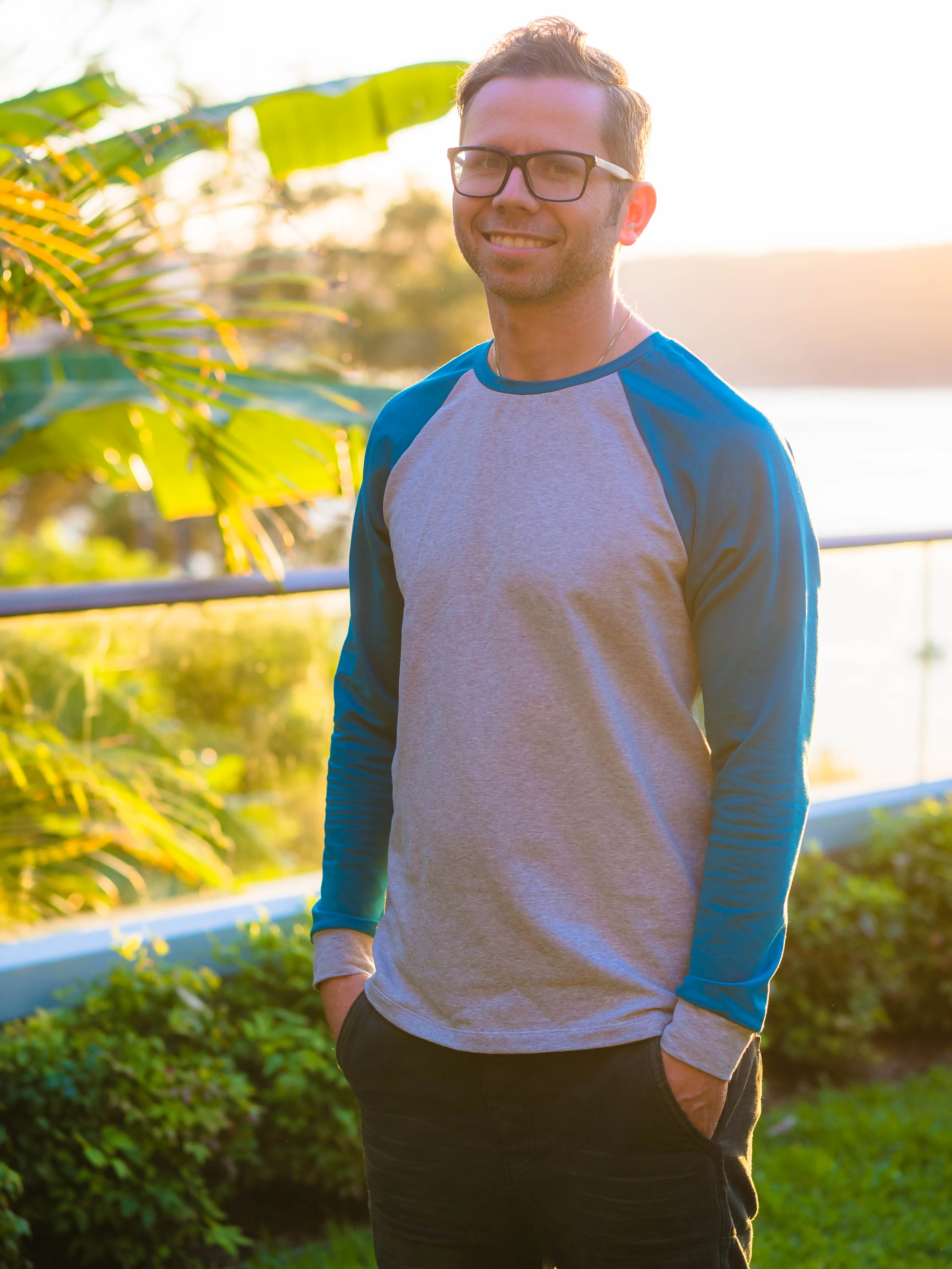 Mens Raglan Tee Sewing Pattern