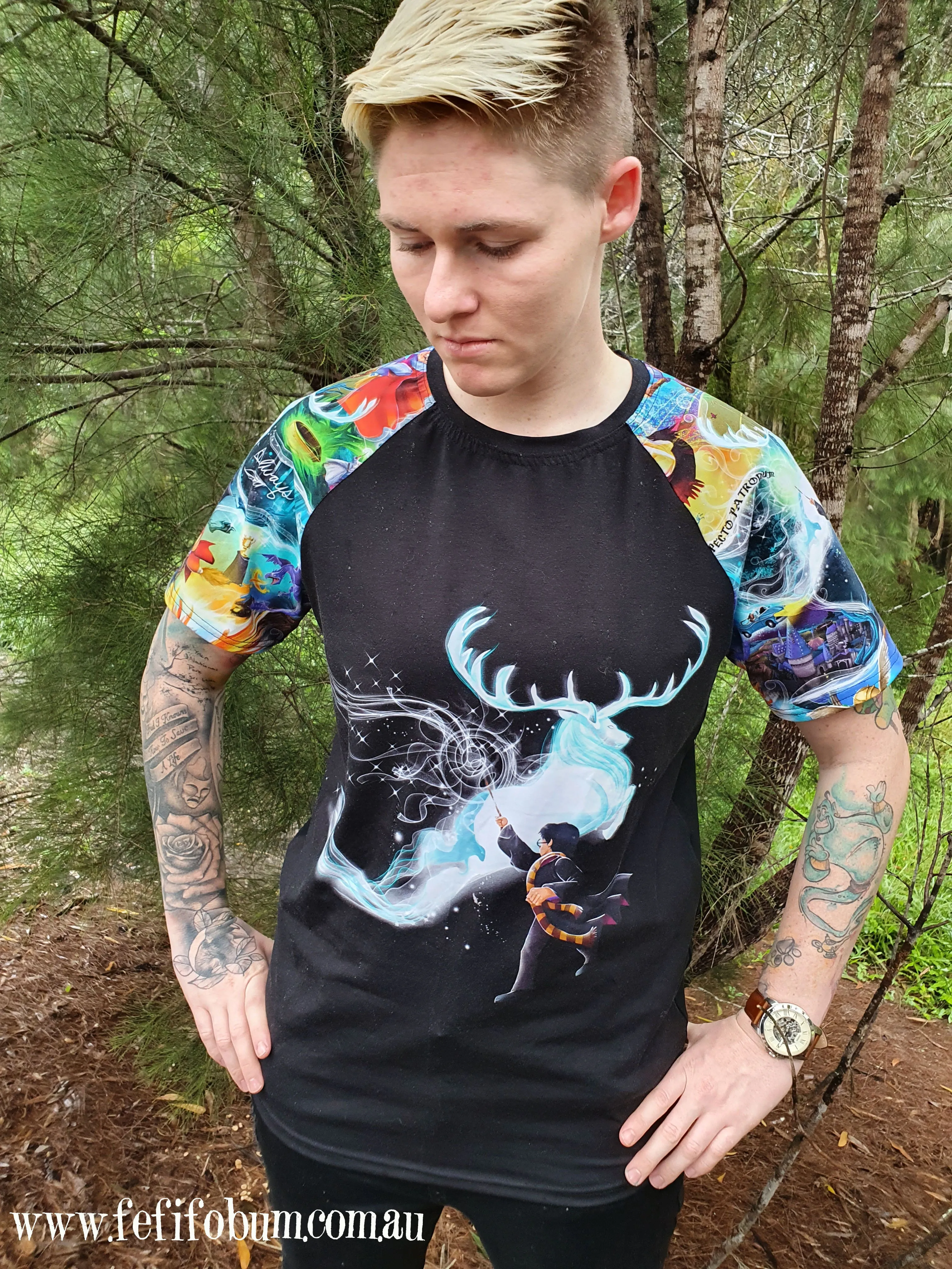 Mens Raglan Tee Sewing Pattern