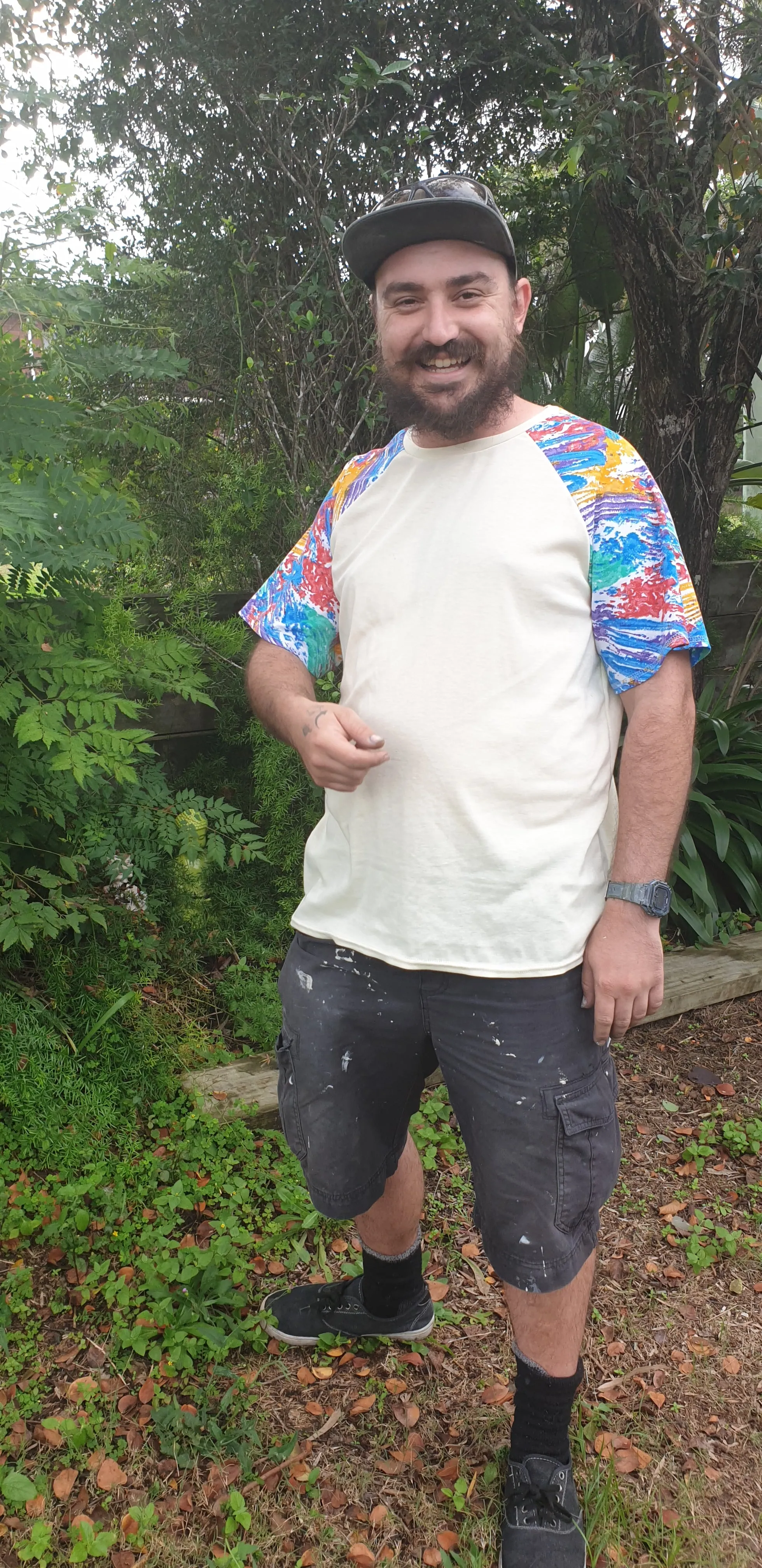 Mens Raglan Tee Sewing Pattern