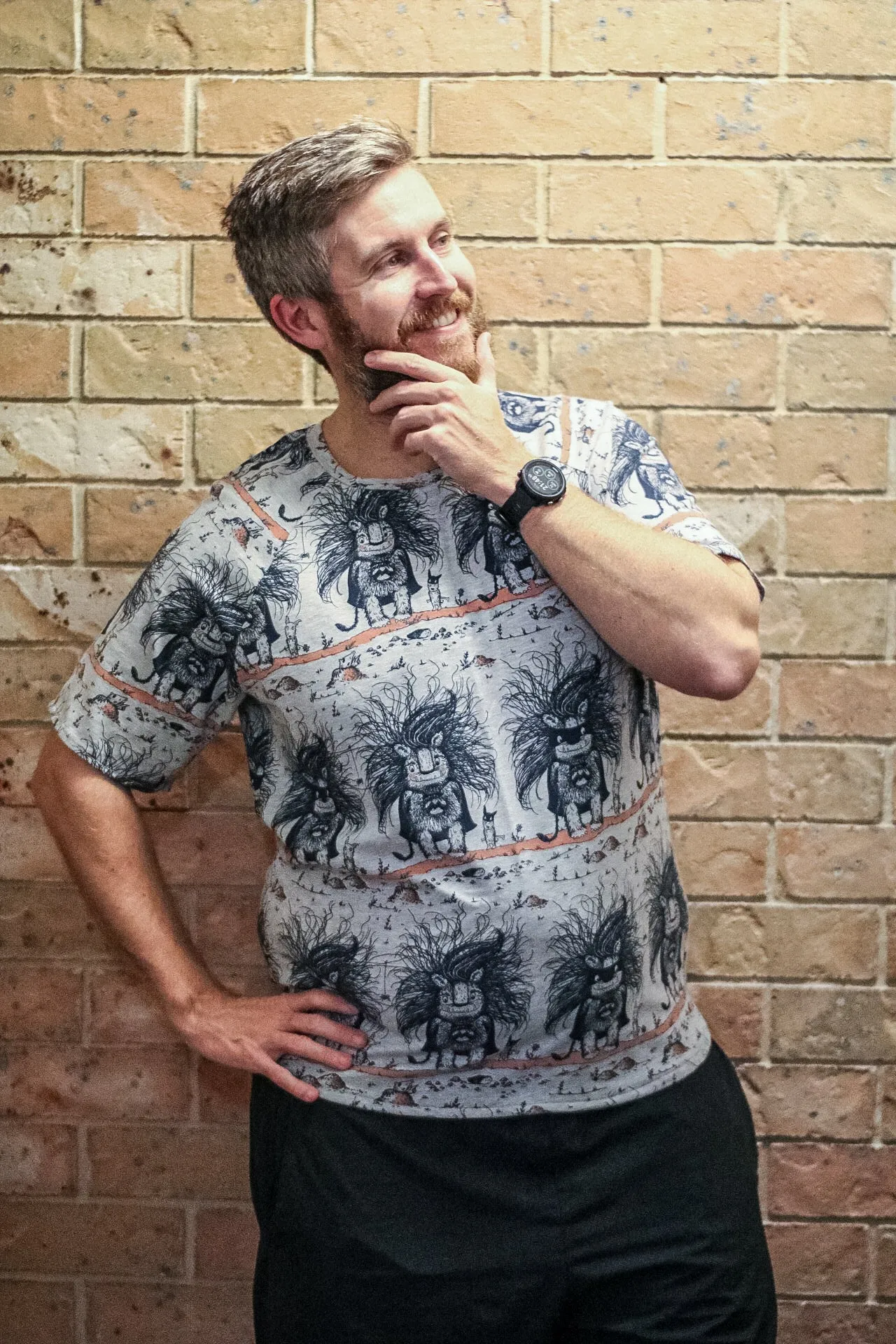 Mens Raglan Tee Sewing Pattern