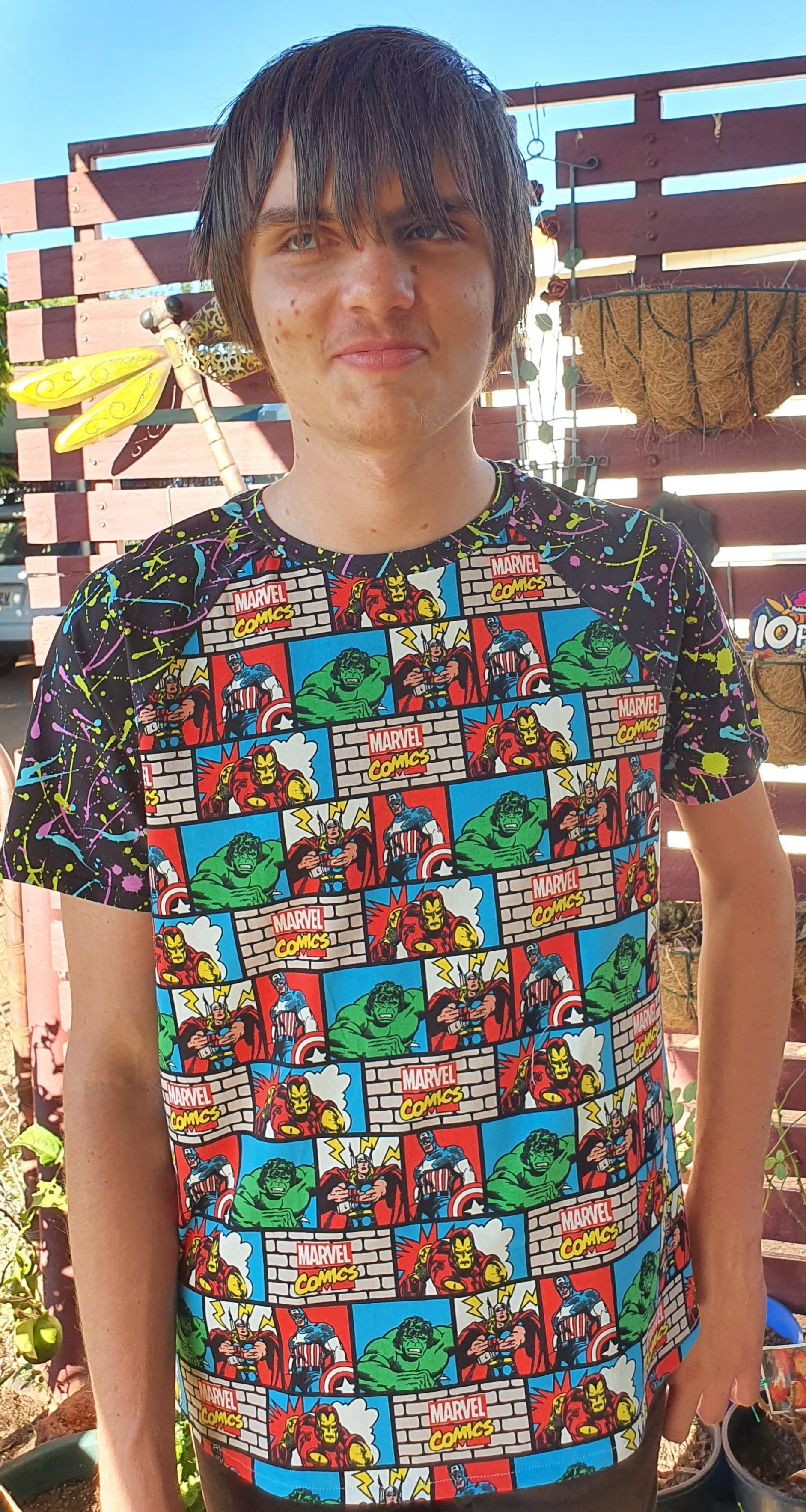 Mens Raglan Tee Sewing Pattern