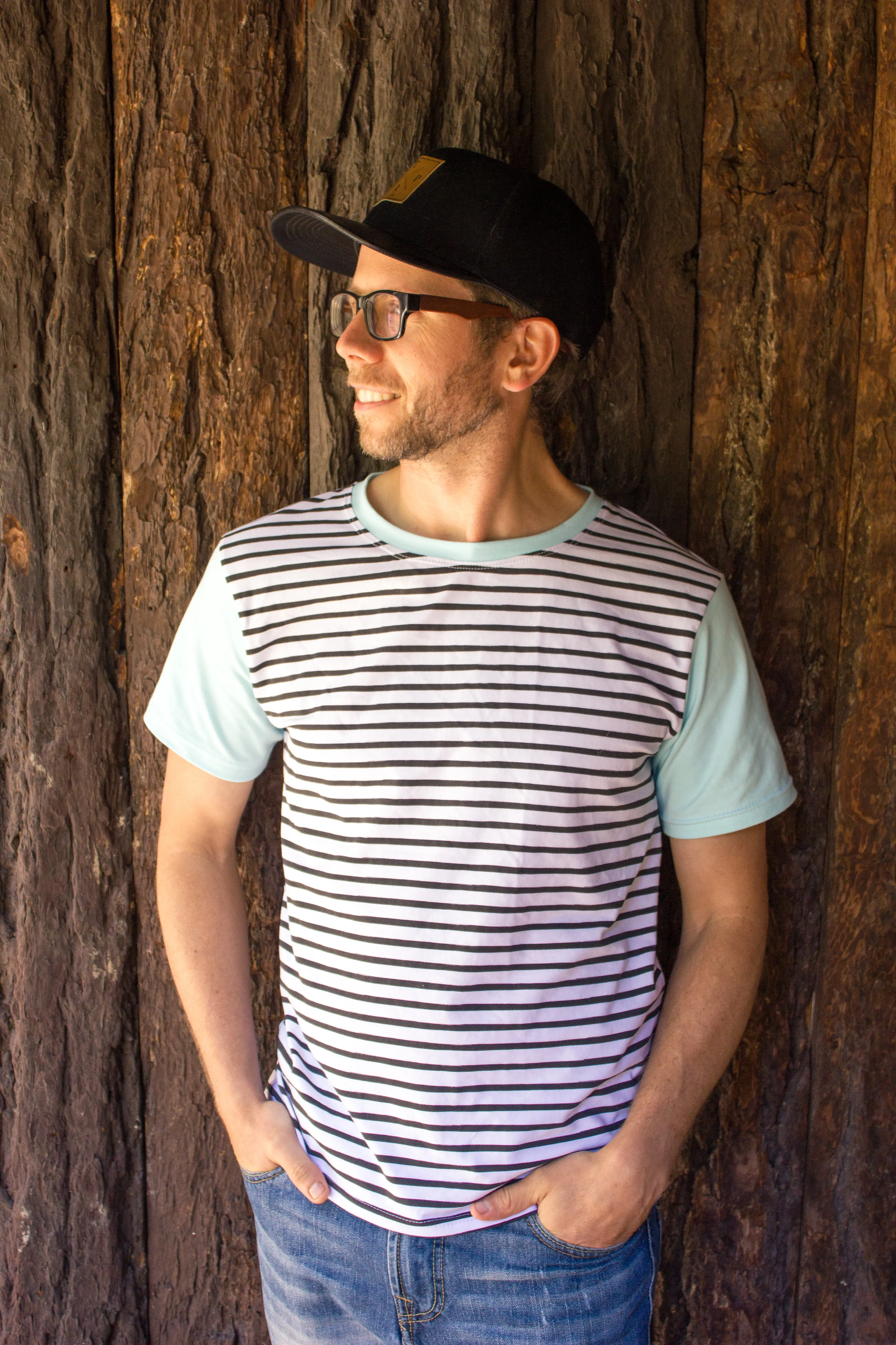 Mens Slim Fit Tee Sewing Pattern