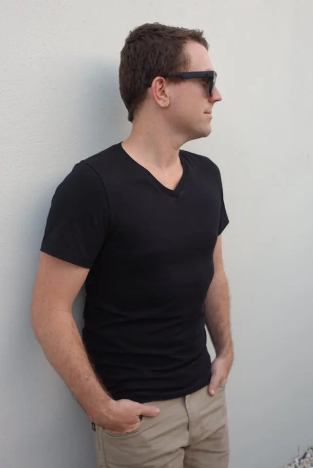 Mens Slim Fit Tee Sewing Pattern