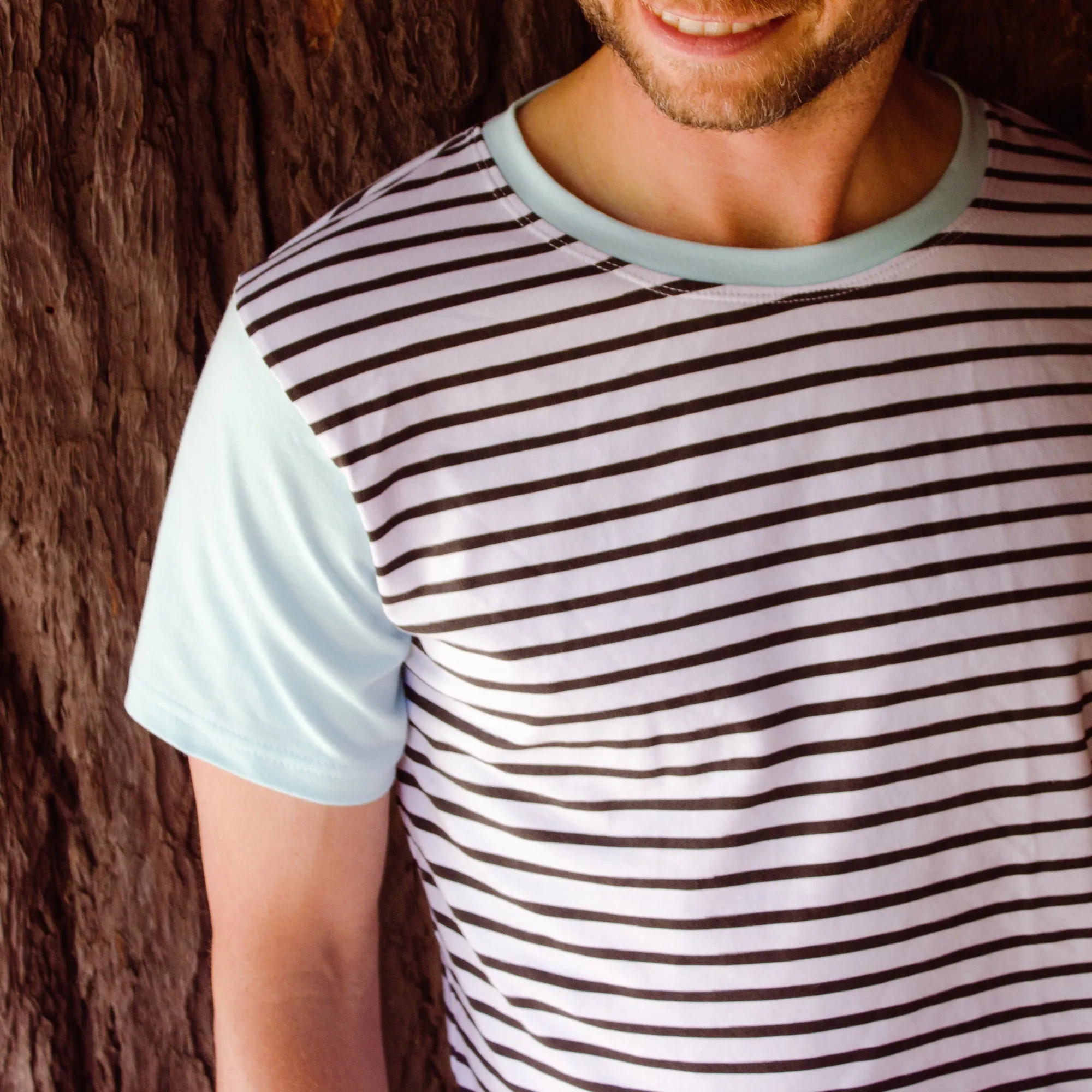 Mens Slim Fit Tee Sewing Pattern