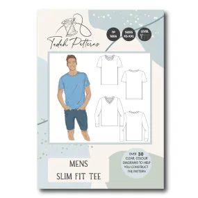Mens Slim Fit Tee Sewing Pattern