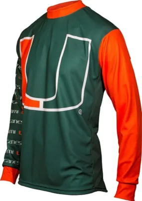 Miami Hurricanes Men's MTB Cycling Jersey Medium