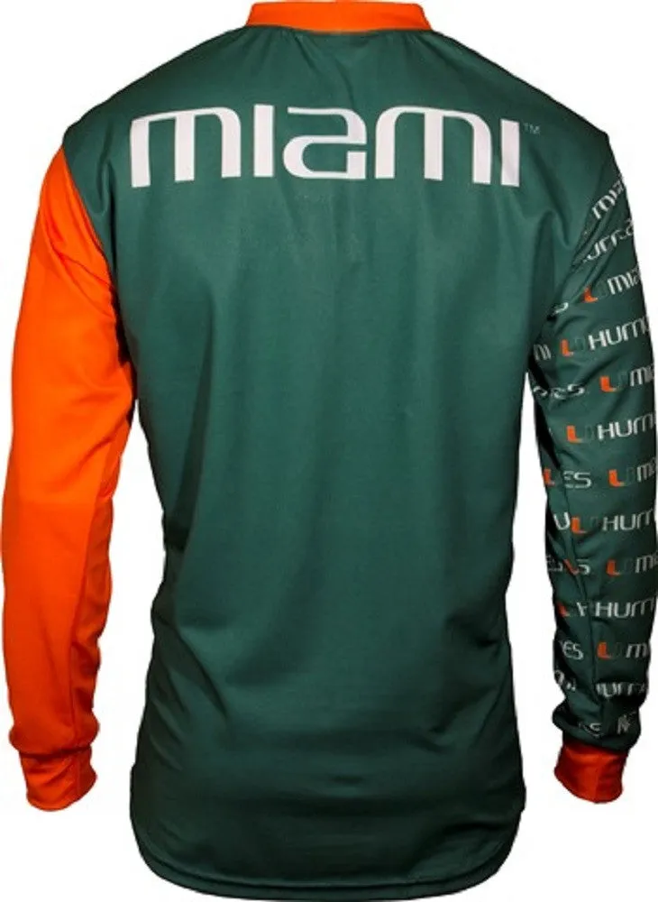 Miami Hurricanes Men's MTB Cycling Jersey Medium