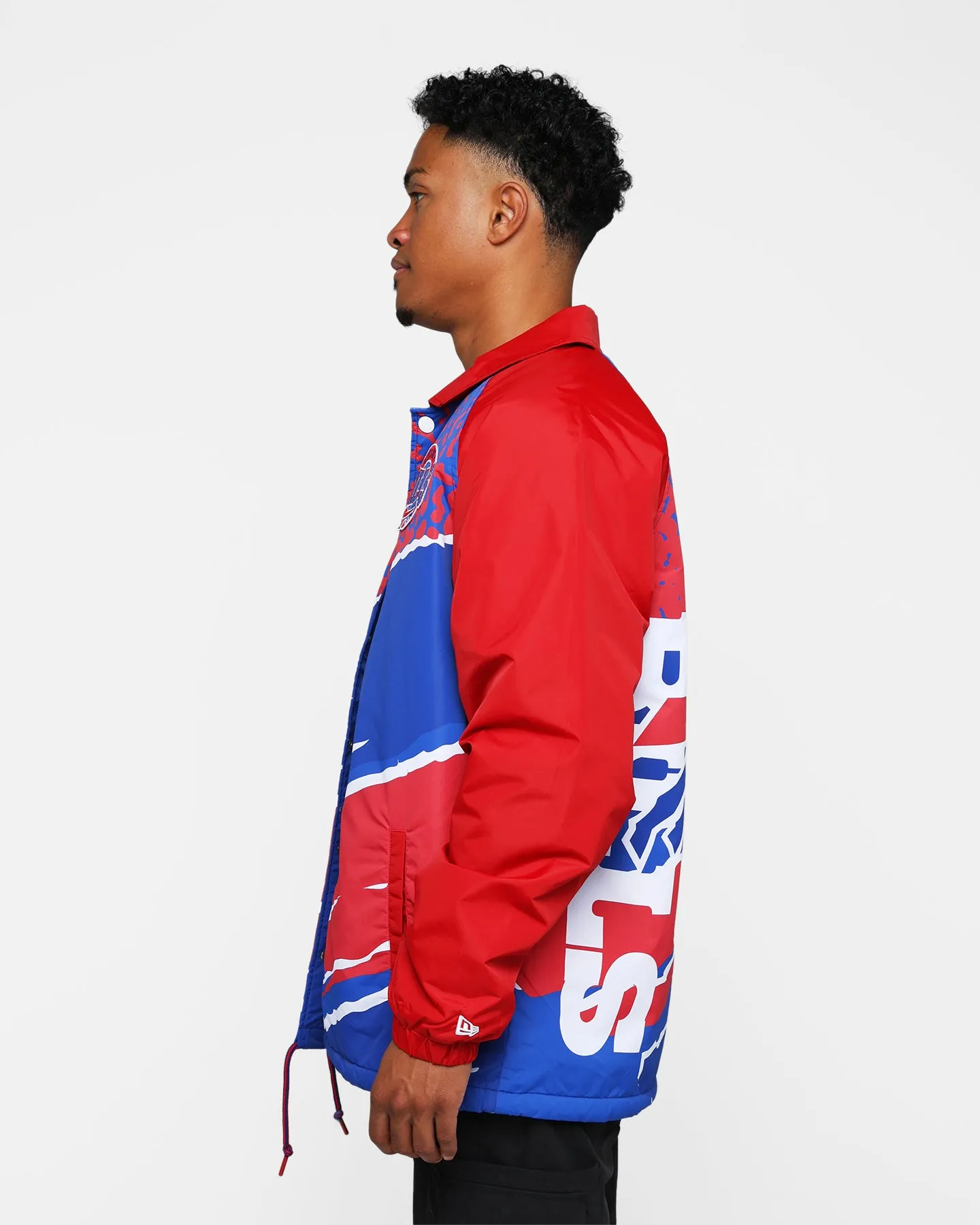 New Era Buffalo Bills Coach Jacket Blue