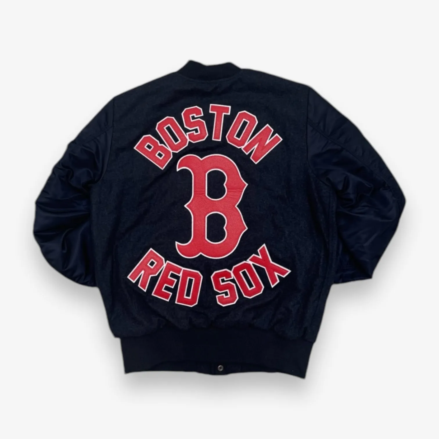 New Era X Alpha Industries Boston Red Sox varsity Jacket