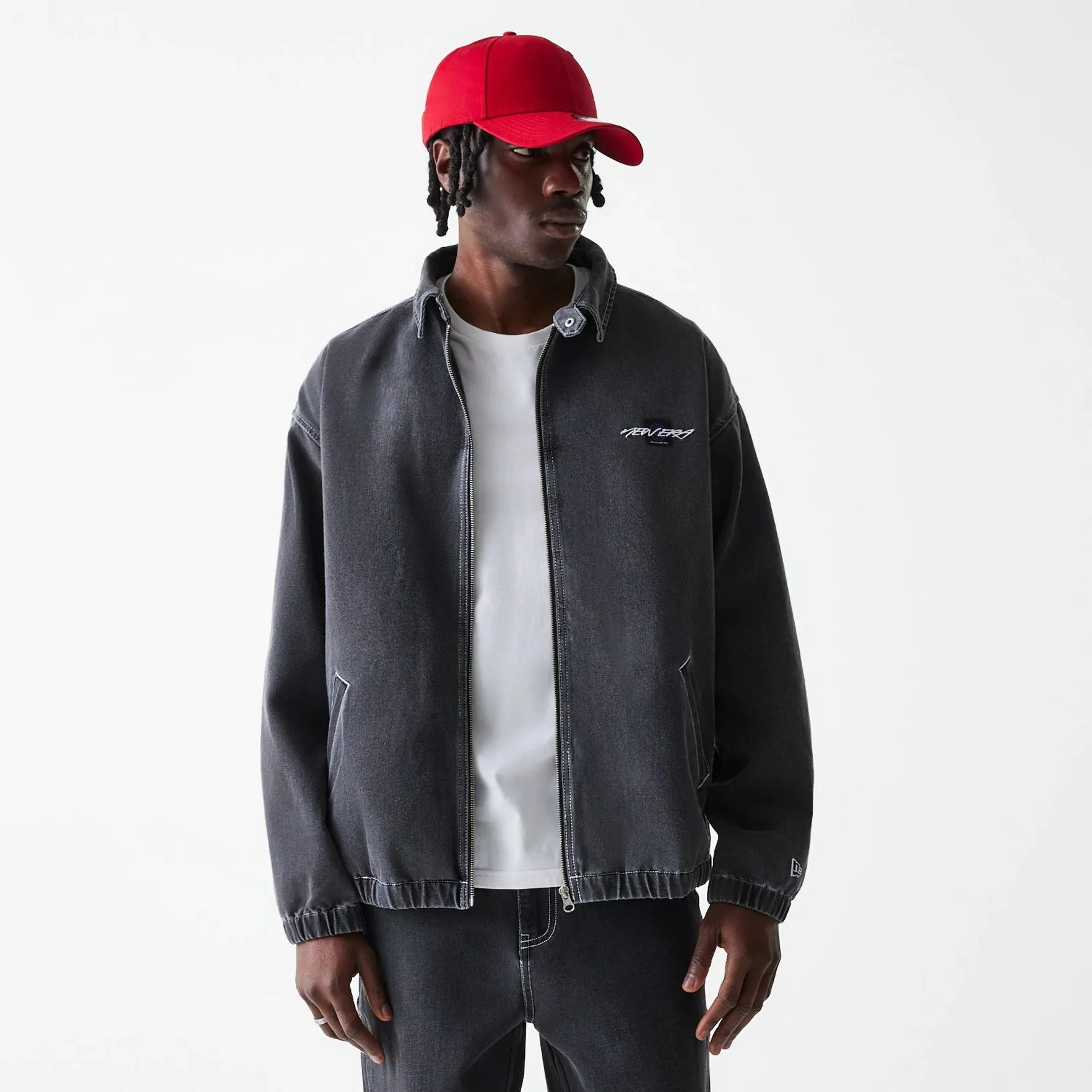 Ode To NY Black Denim Jacket