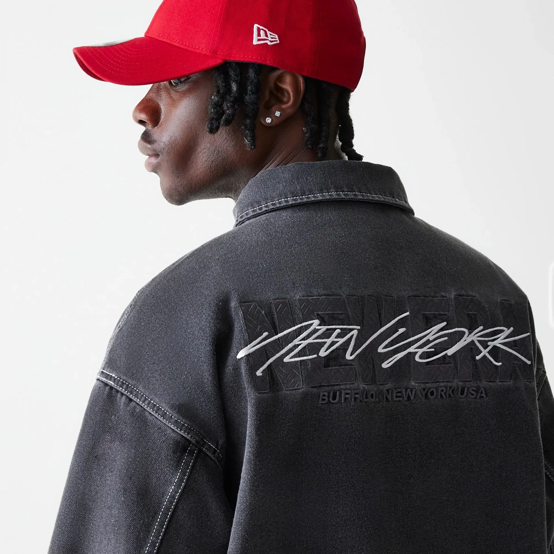 Ode To NY Black Denim Jacket