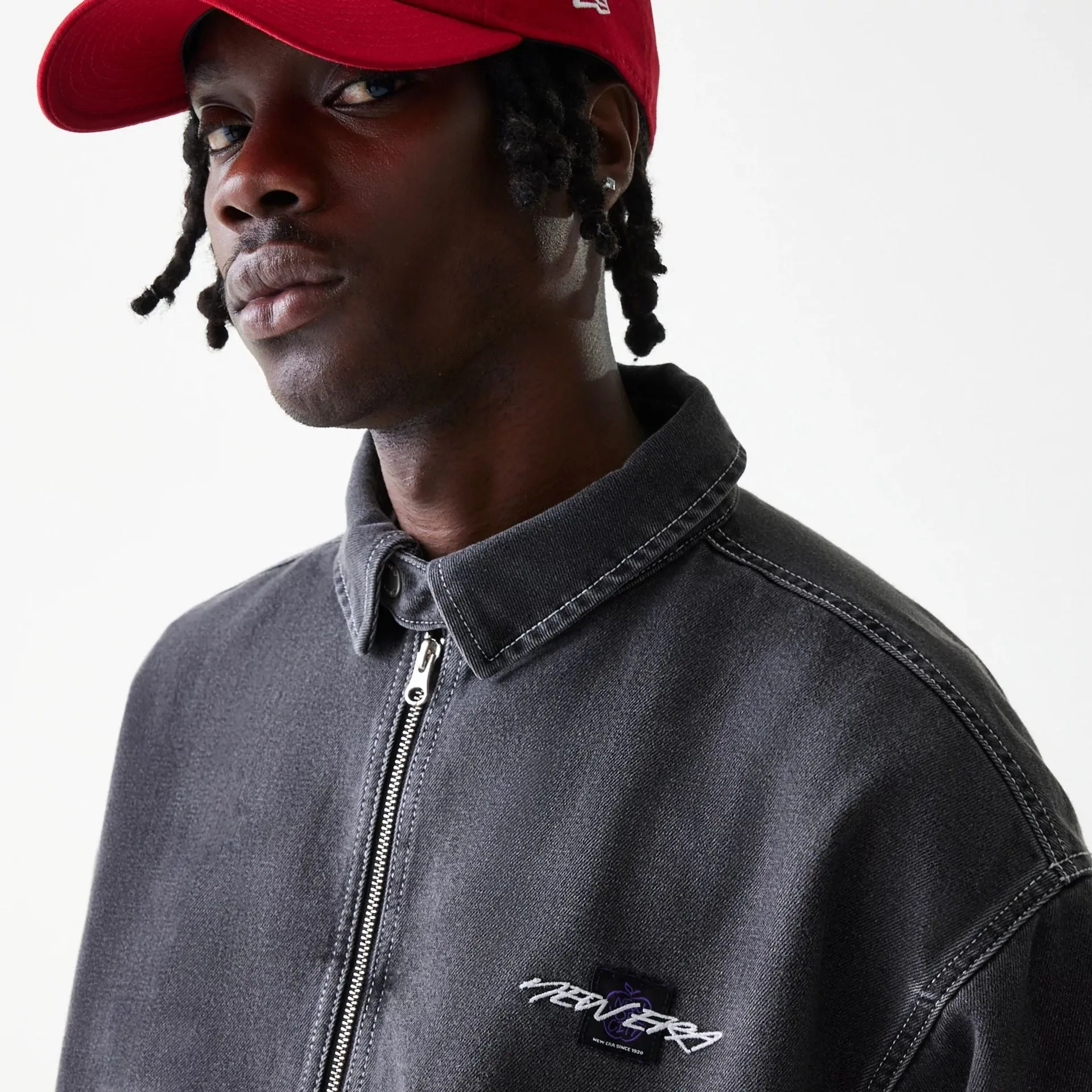 Ode To NY Black Denim Jacket