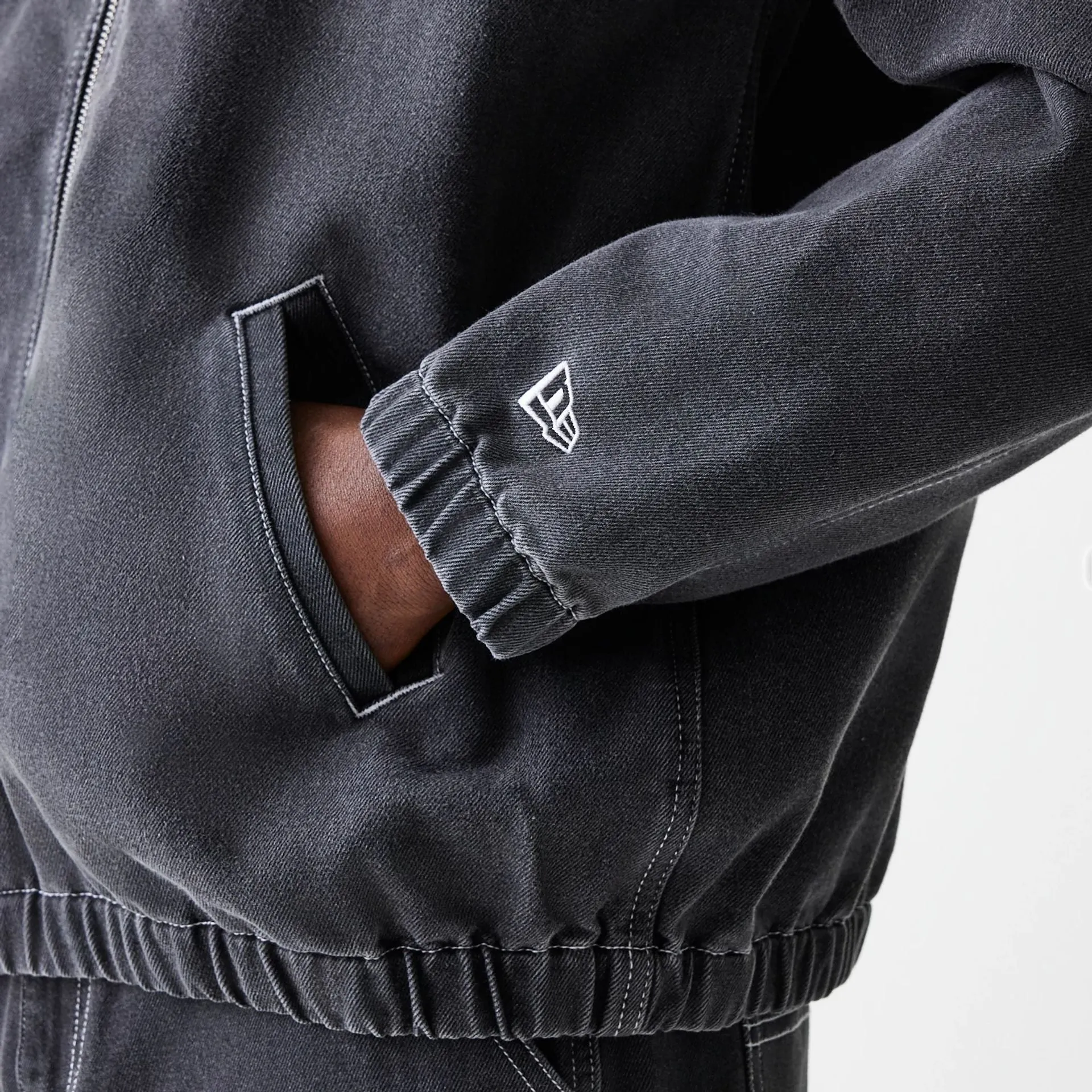 Ode To NY Black Denim Jacket