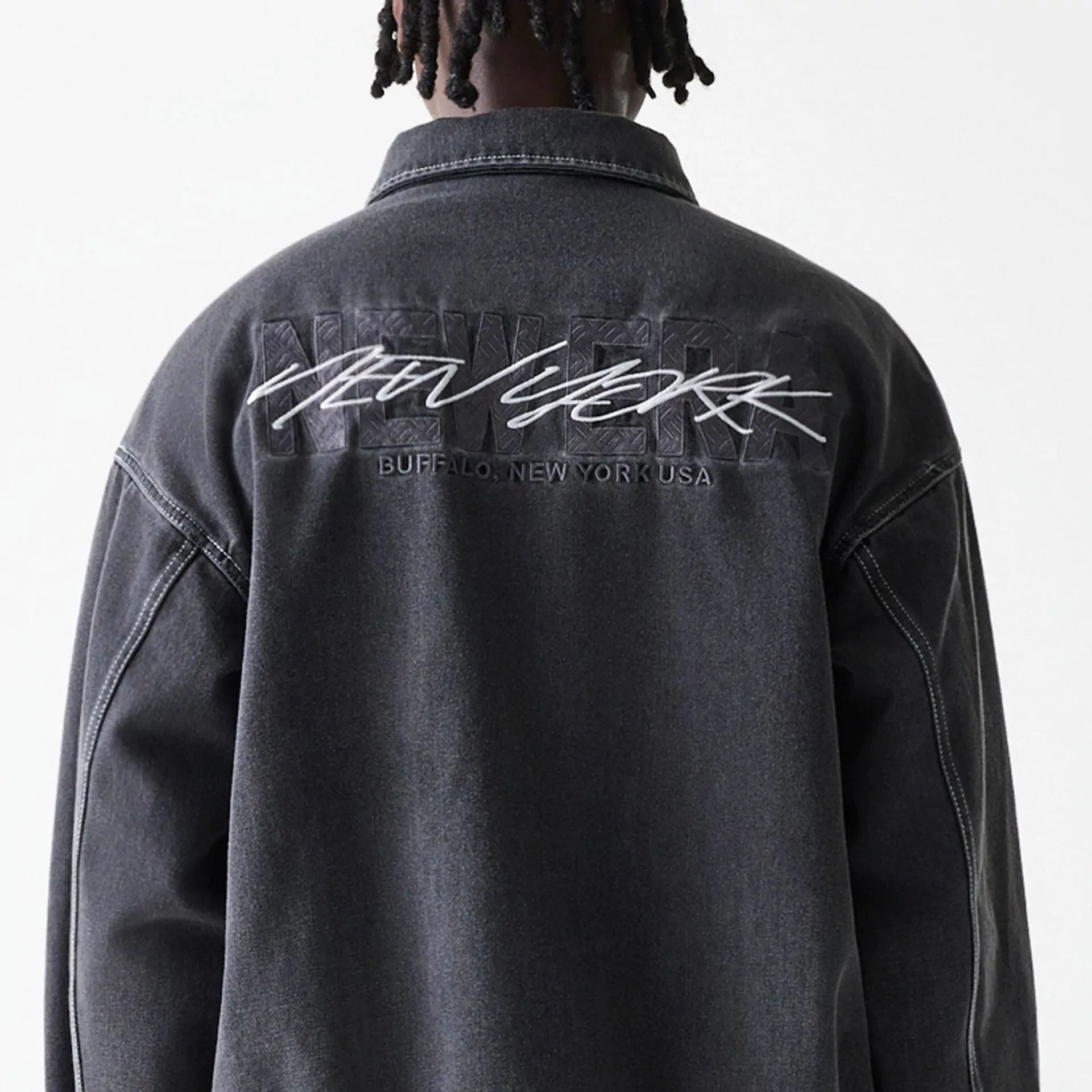 Ode To NY Black Denim Jacket