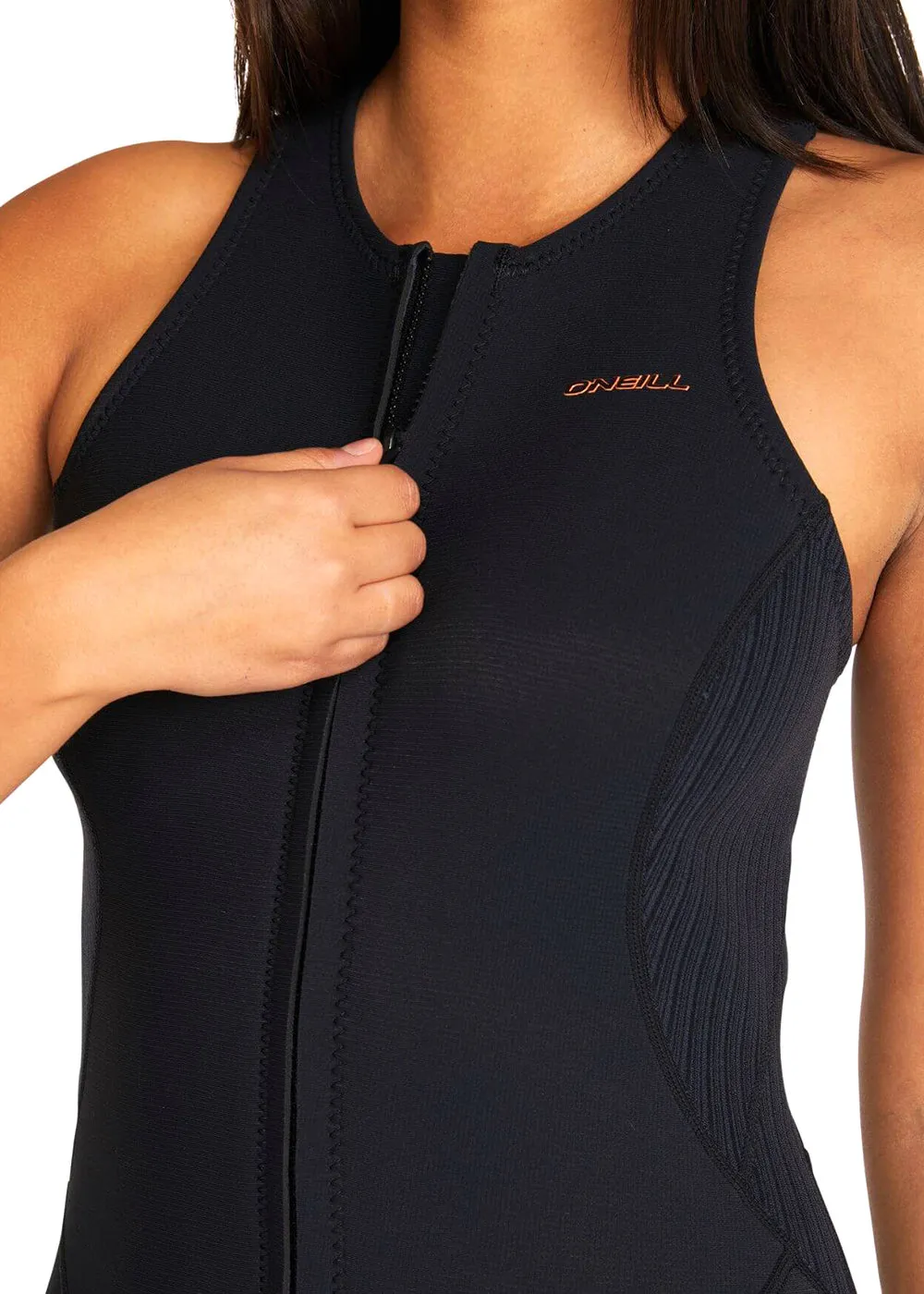 ONeill Womens Hyperfreak 2mm FZ Long Jane Wetsuit