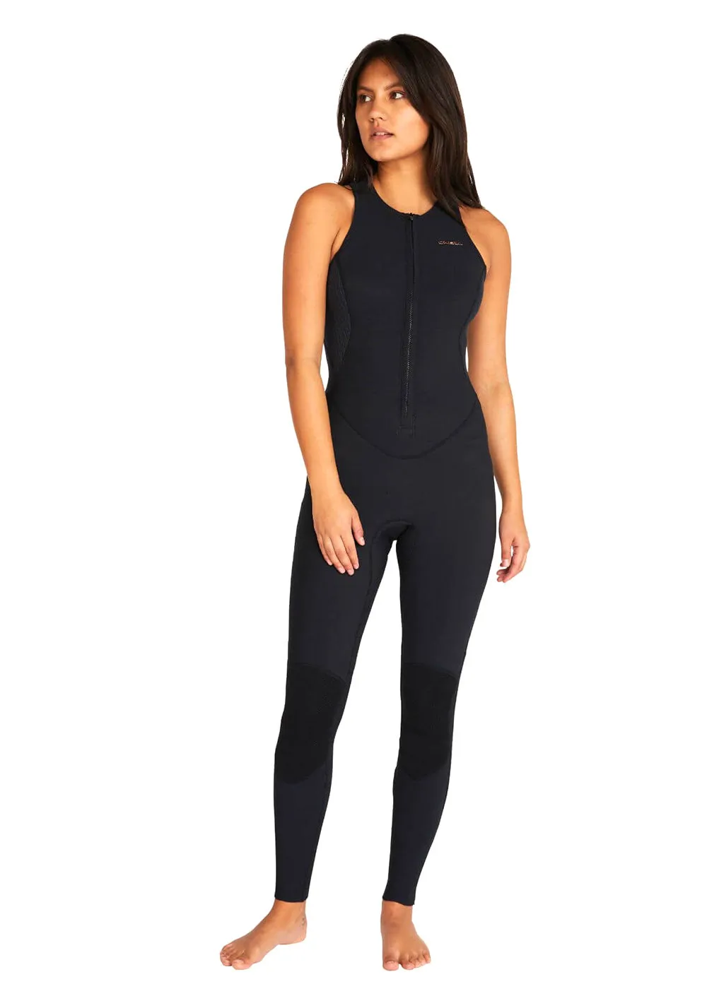 ONeill Womens Hyperfreak 2mm FZ Long Jane Wetsuit
