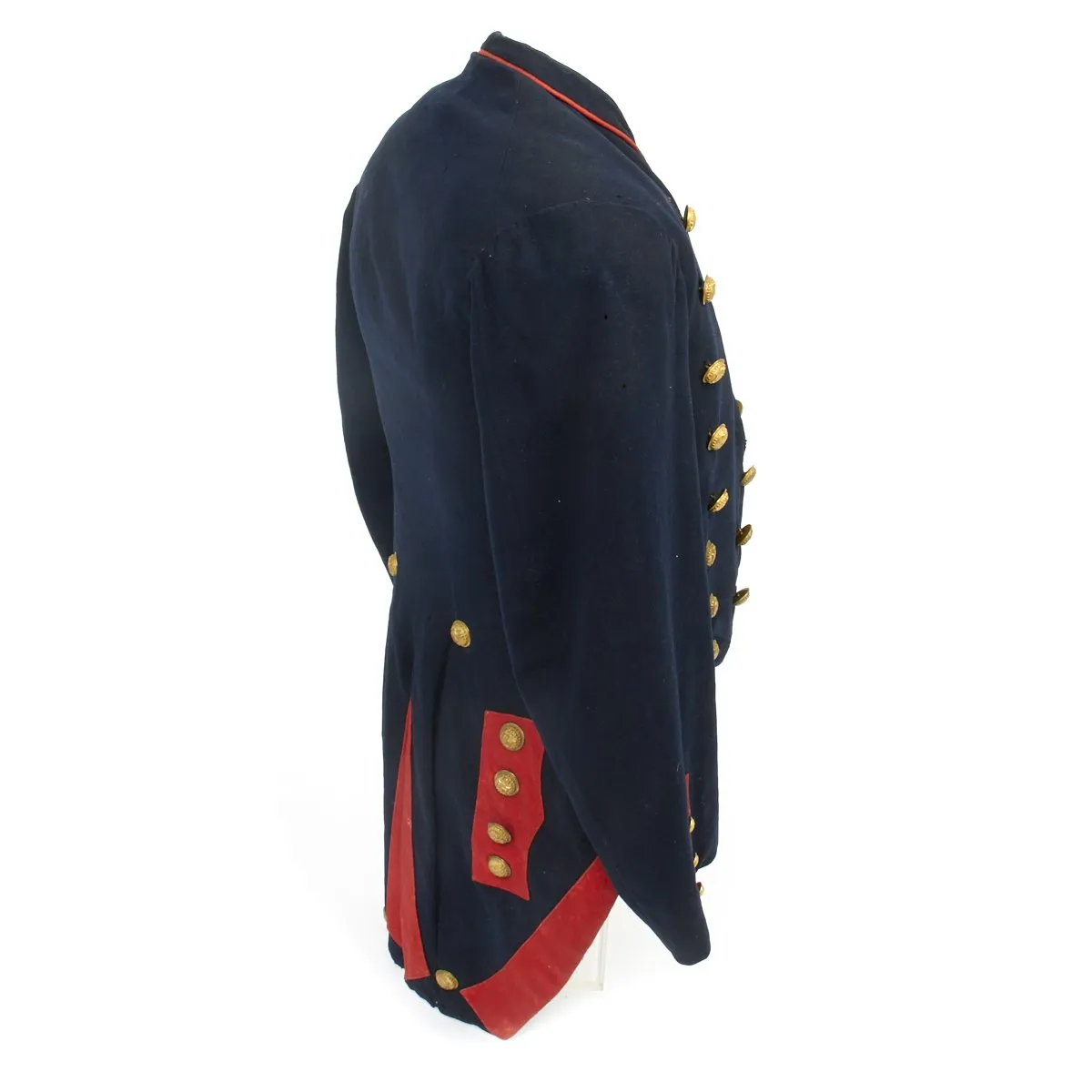 Original Civil War Union Artillery State of New York Militia Dress Coat with Scovill Buttons