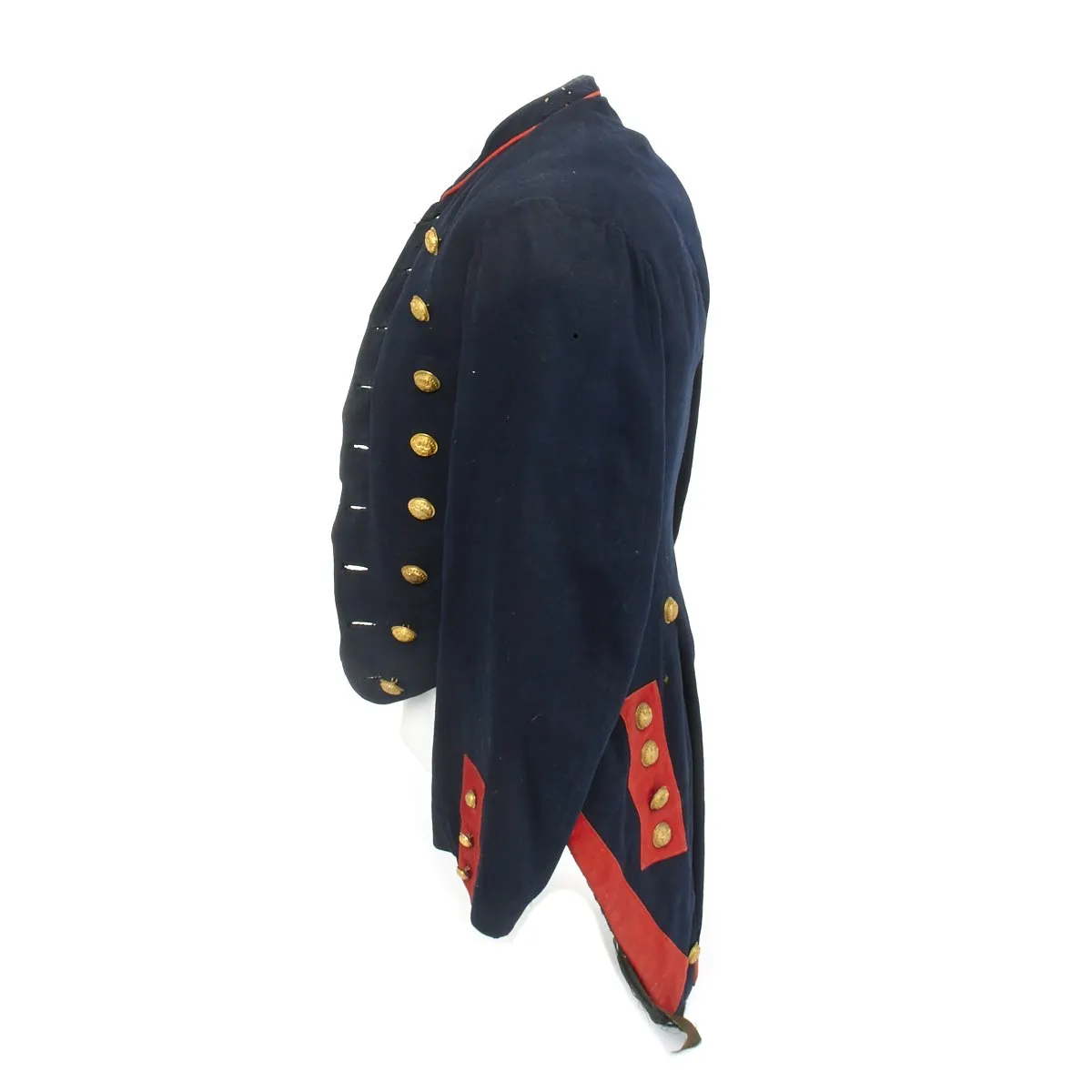 Original Civil War Union Artillery State of New York Militia Dress Coat with Scovill Buttons