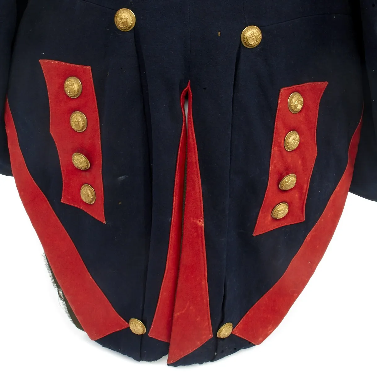Original Civil War Union Artillery State of New York Militia Dress Coat with Scovill Buttons