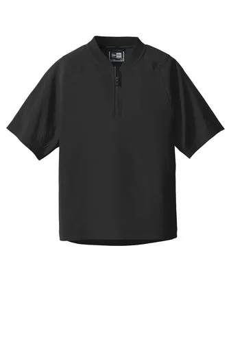 Our New Era® Youth Cage Short Sleeve 1/4-Zip Jacket