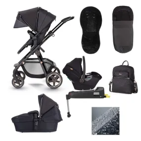 Outlet - Silver Cross Pioneer 21 Dream   i-Size Base Bundle Travel System - Eclipse