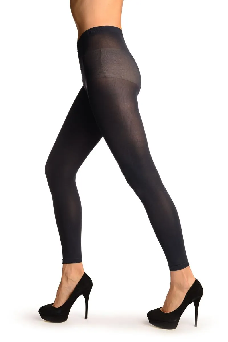 Oxford Blue 120 Denier (Winter) Footless Tights