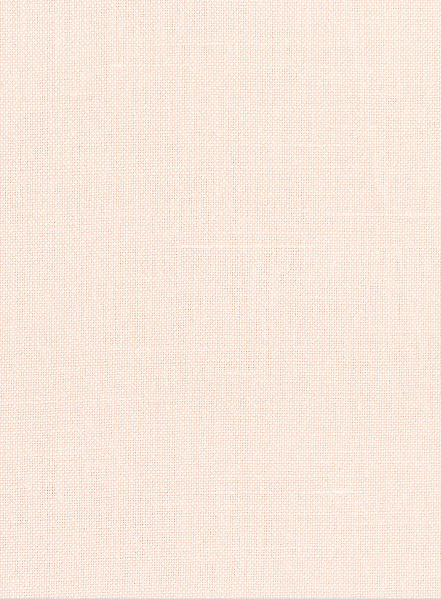 Pale Pink Cotton Linen Shirt