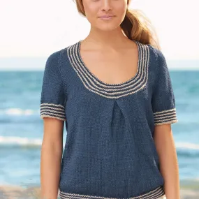 Patons Knit Nautical Tee