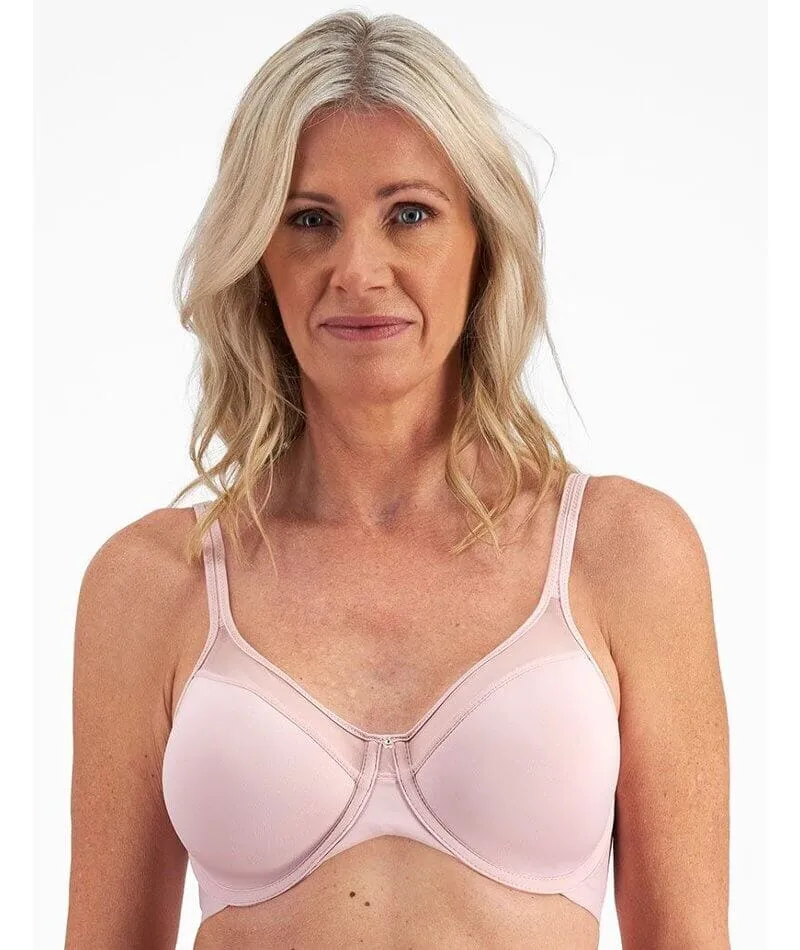 Playtex Ultralight Illusion Neckline Underwire Bra - Barely Pink