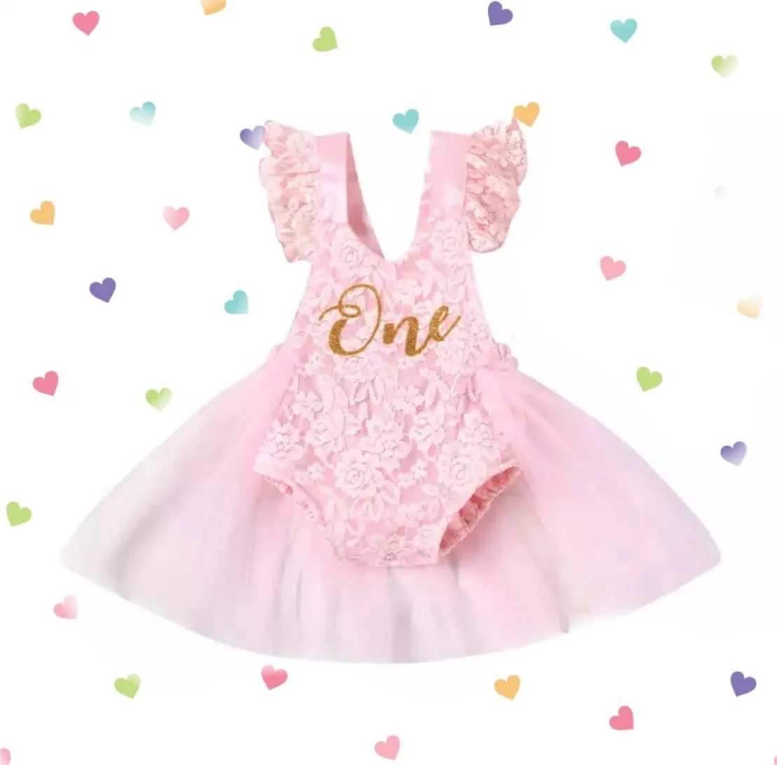 Princess Baby Dress Tulle Tutu Romper