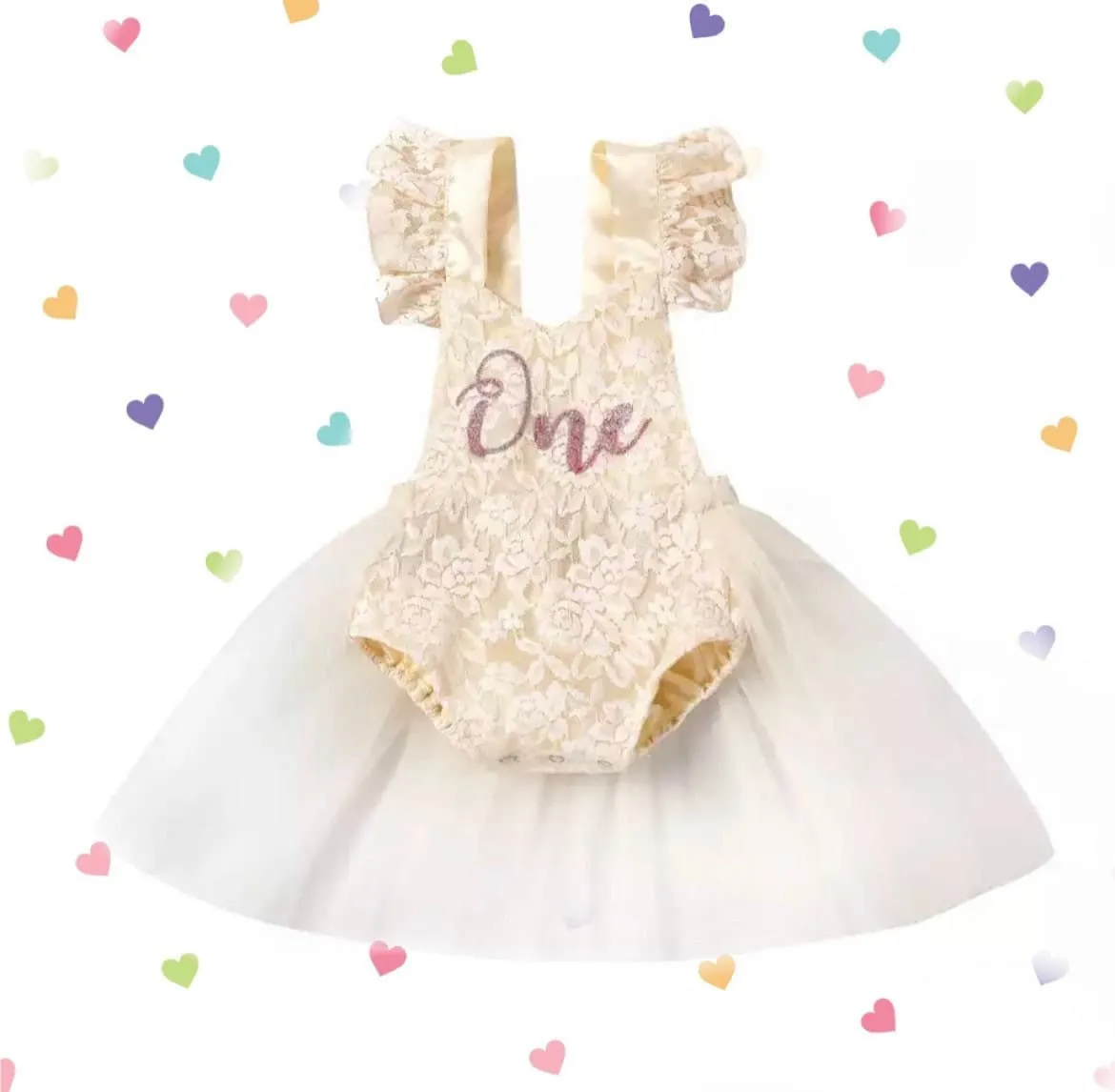Princess Baby Dress Tulle Tutu Romper