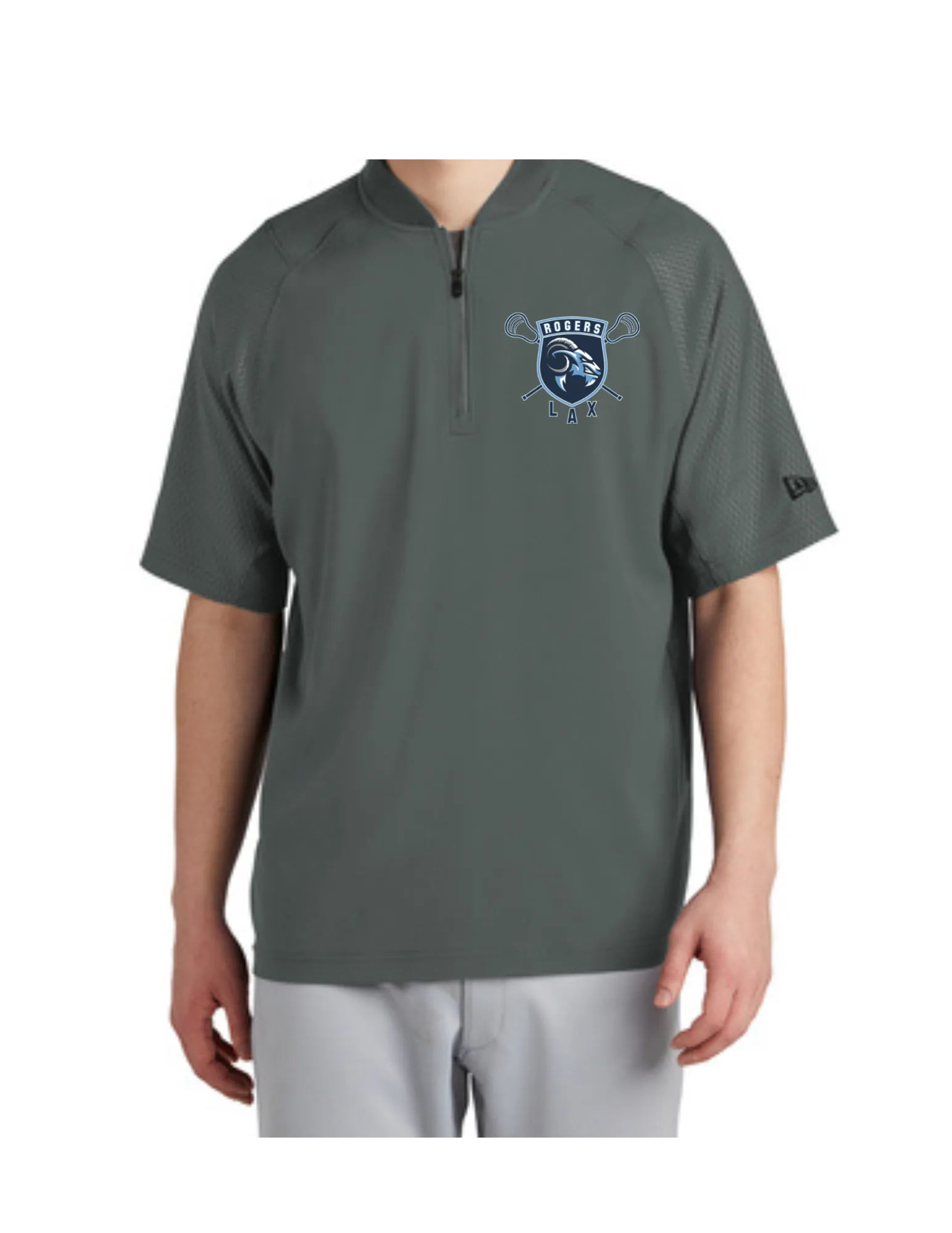 Rogers New Era Cage Short Sleeve 1/4 Zip Jacket (click for additional options)