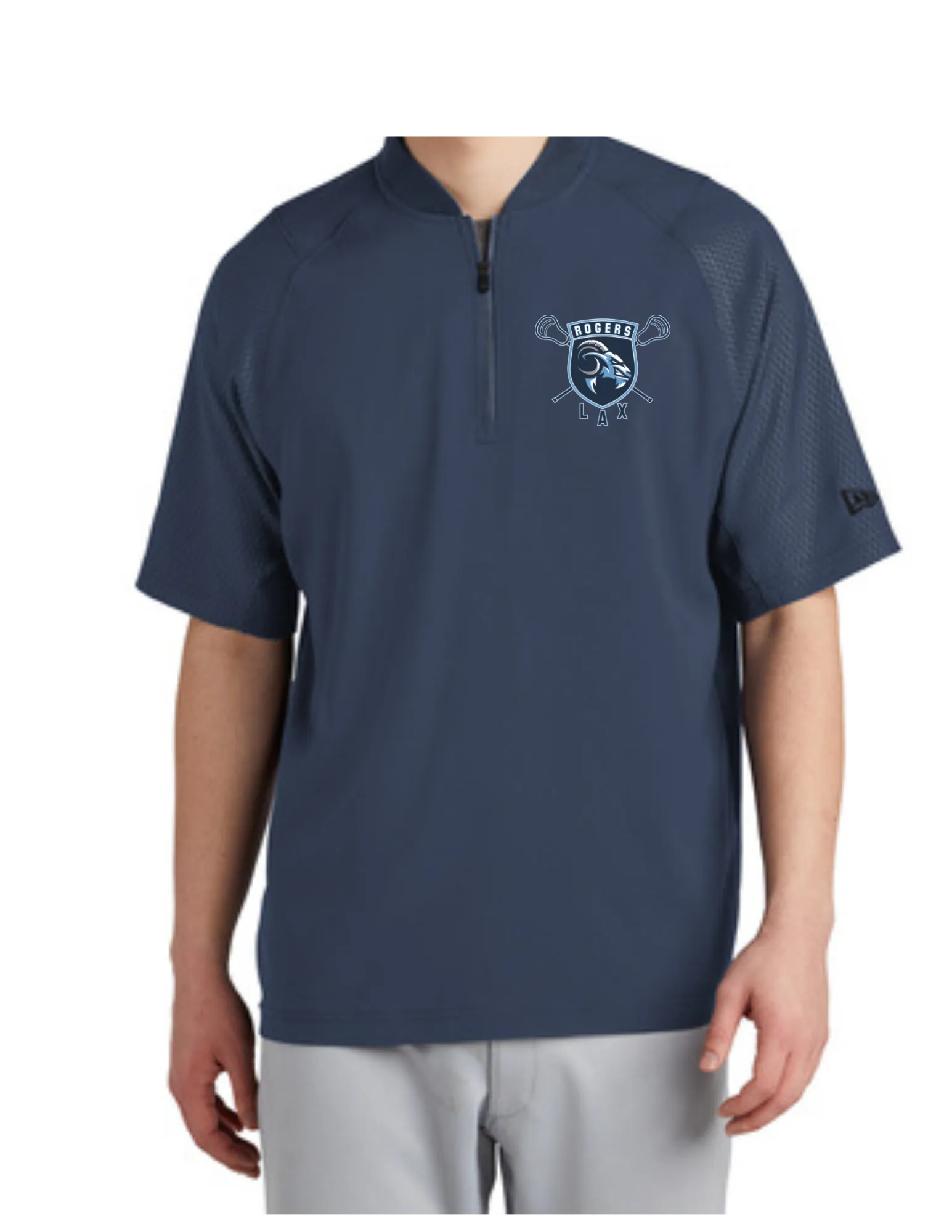 Rogers New Era Cage Short Sleeve 1/4 Zip Jacket (click for additional options)