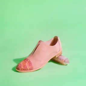 ROSE QUARTZ Pink & Gold Oxfords