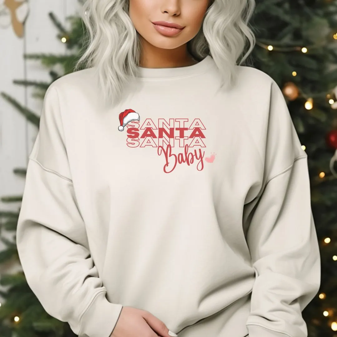 Santa Baby Xmas Sweatshirts