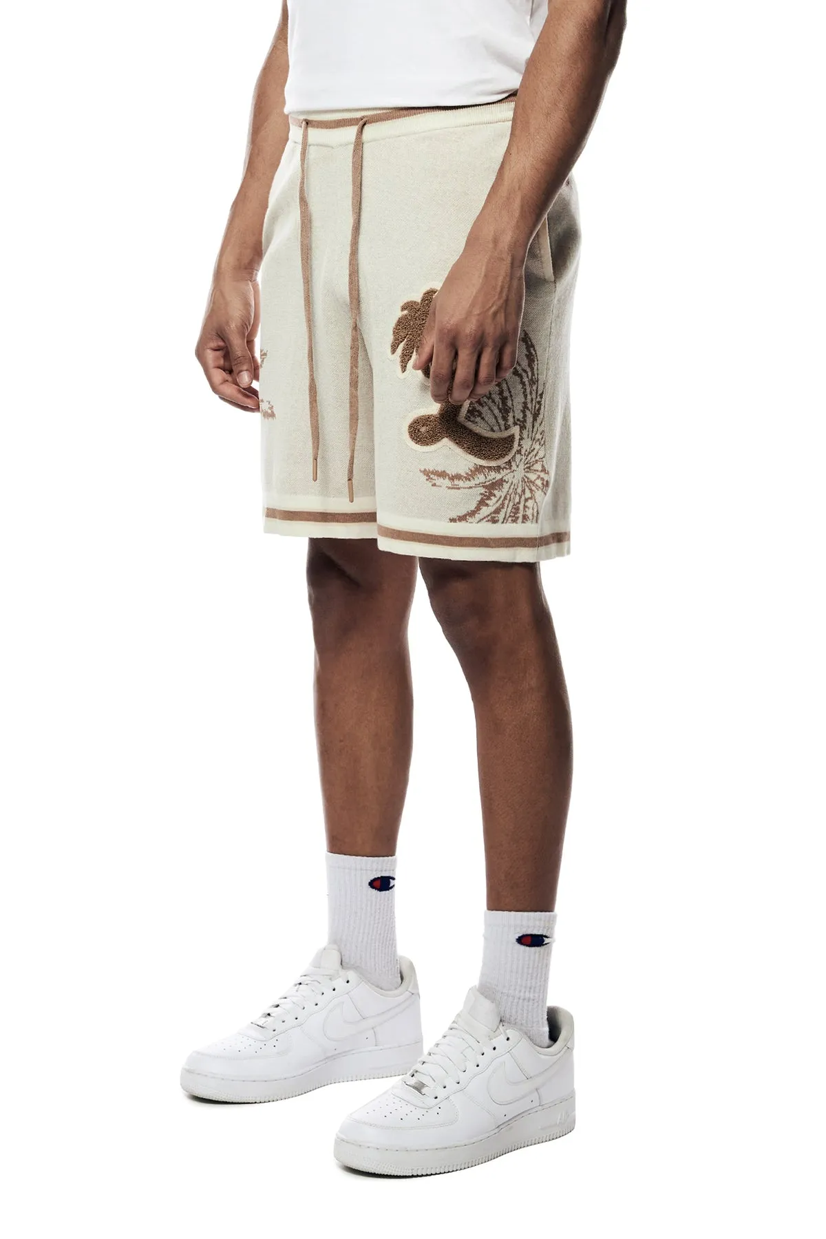 Smoke Rise Men's Varsity Jacquard Knit Shorts