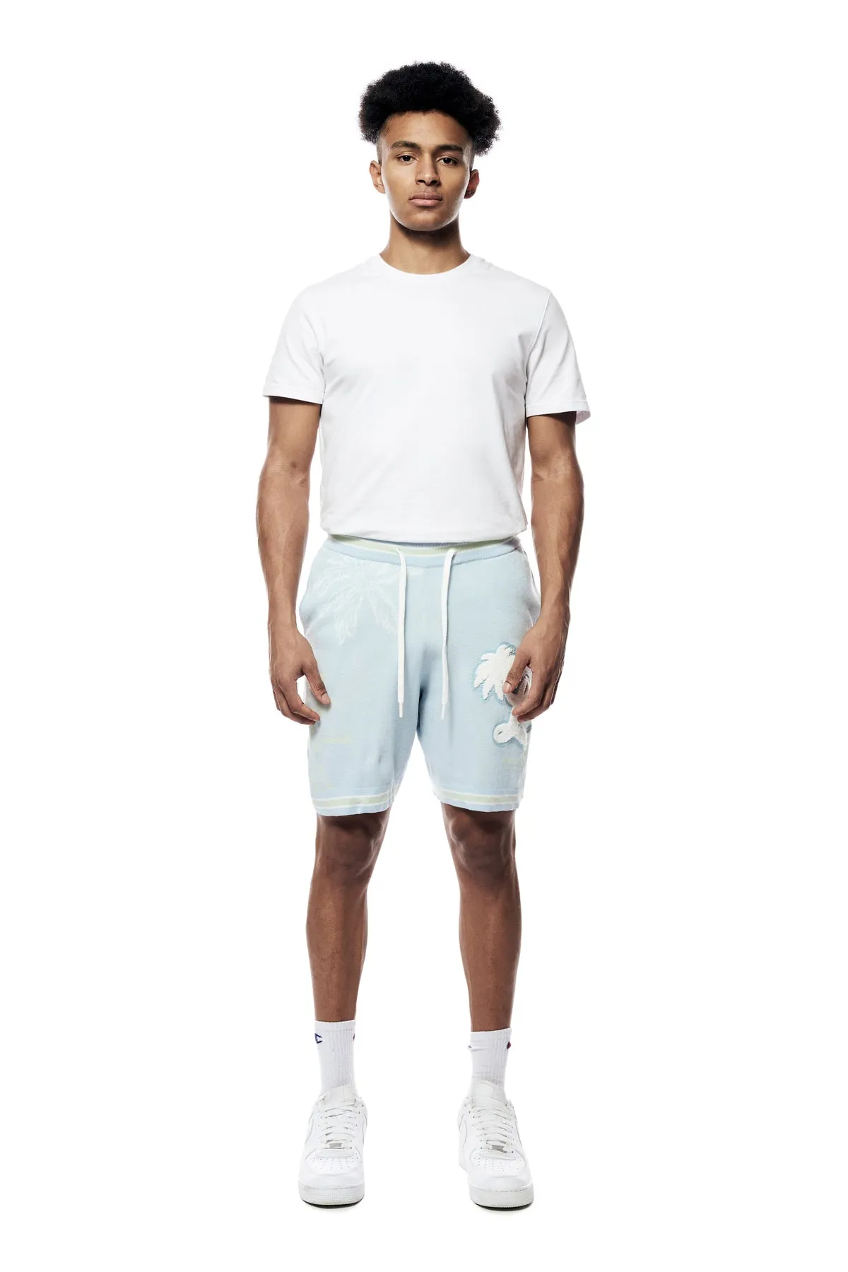 Smoke Rise Men's Varsity Jacquard Knit Shorts