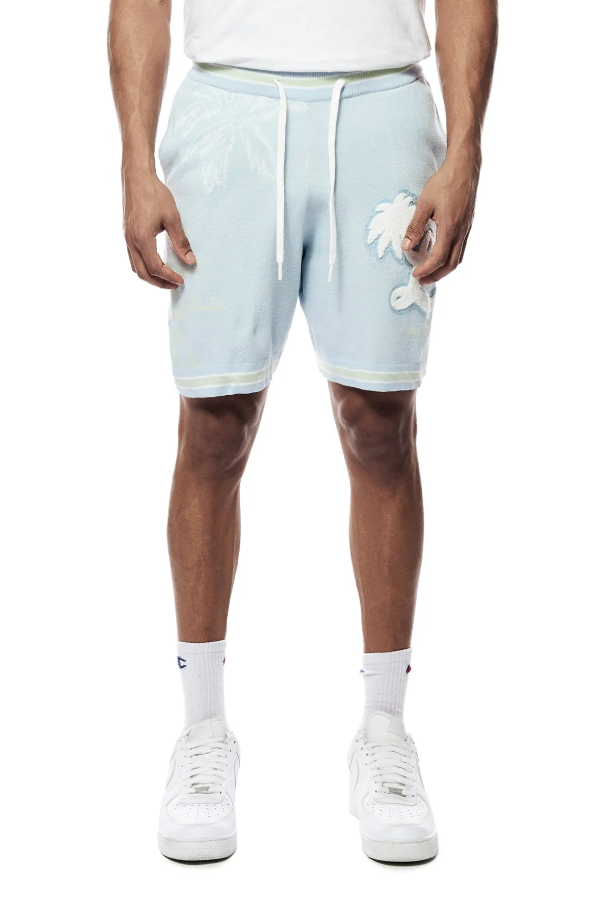 Smoke Rise Men's Varsity Jacquard Knit Shorts