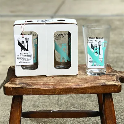 St Johns Bridge *Limited Edition” Pint Glass