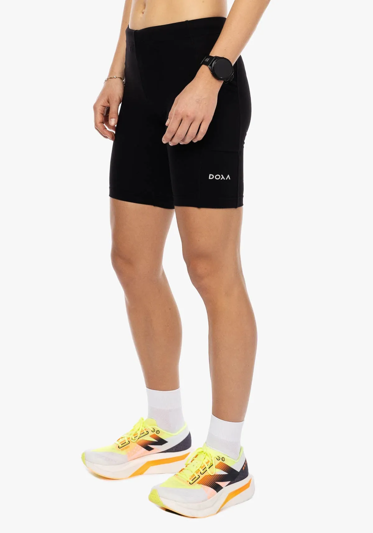 UNS RERUN HALF TIGHTS - Black