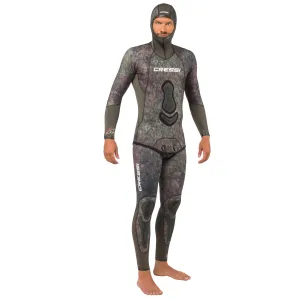 Used Cressi 7mm Mens Seppia 2-piece Freediving Wetsuit - Camo Grey - 2XLarge/6 Used Cressi 7mm Mens Seppia 2-piece Freediving Wetsuit - Camo Grey - 2XLarge/6