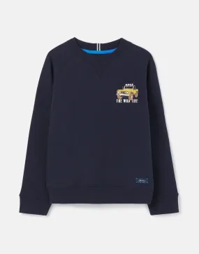 Ventura Artwork Crew Neck Sweatshirt | Joules