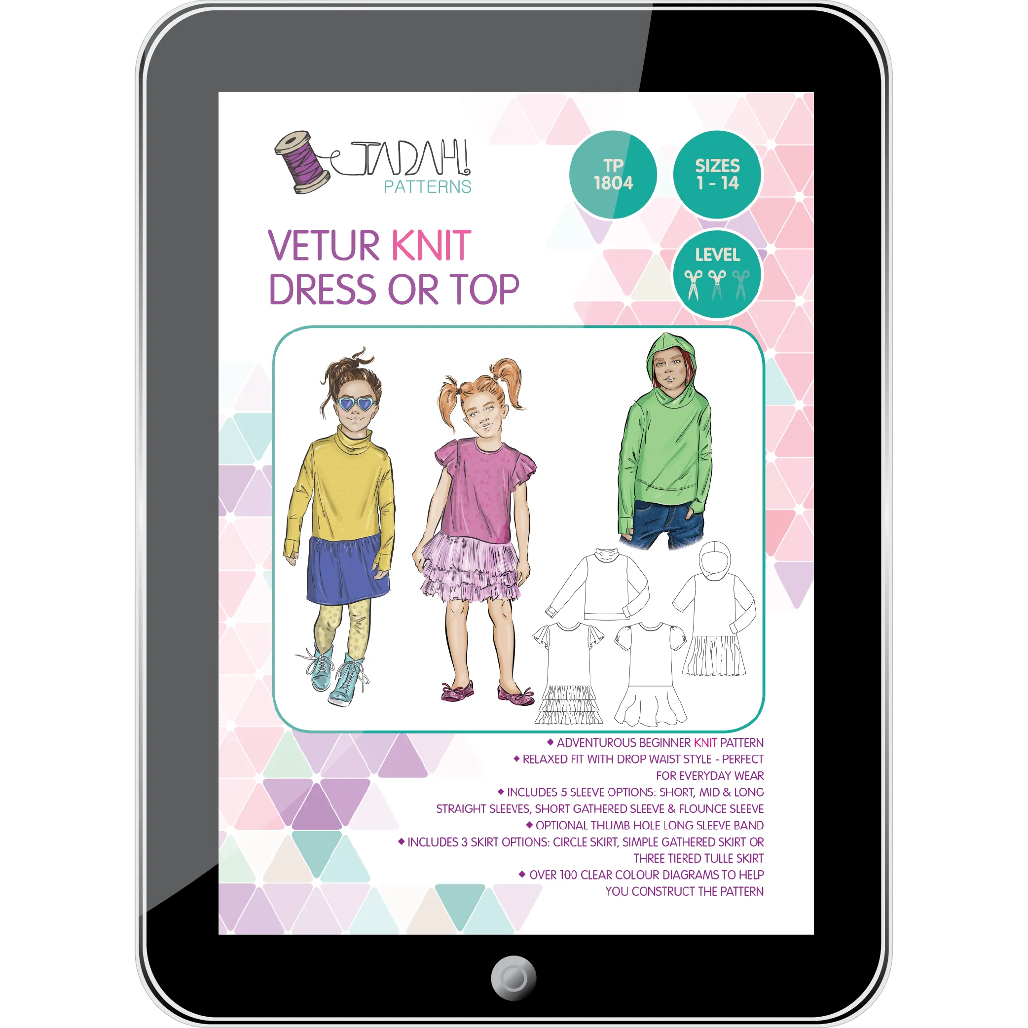 Vetur Dress & Top Sewing Pattern