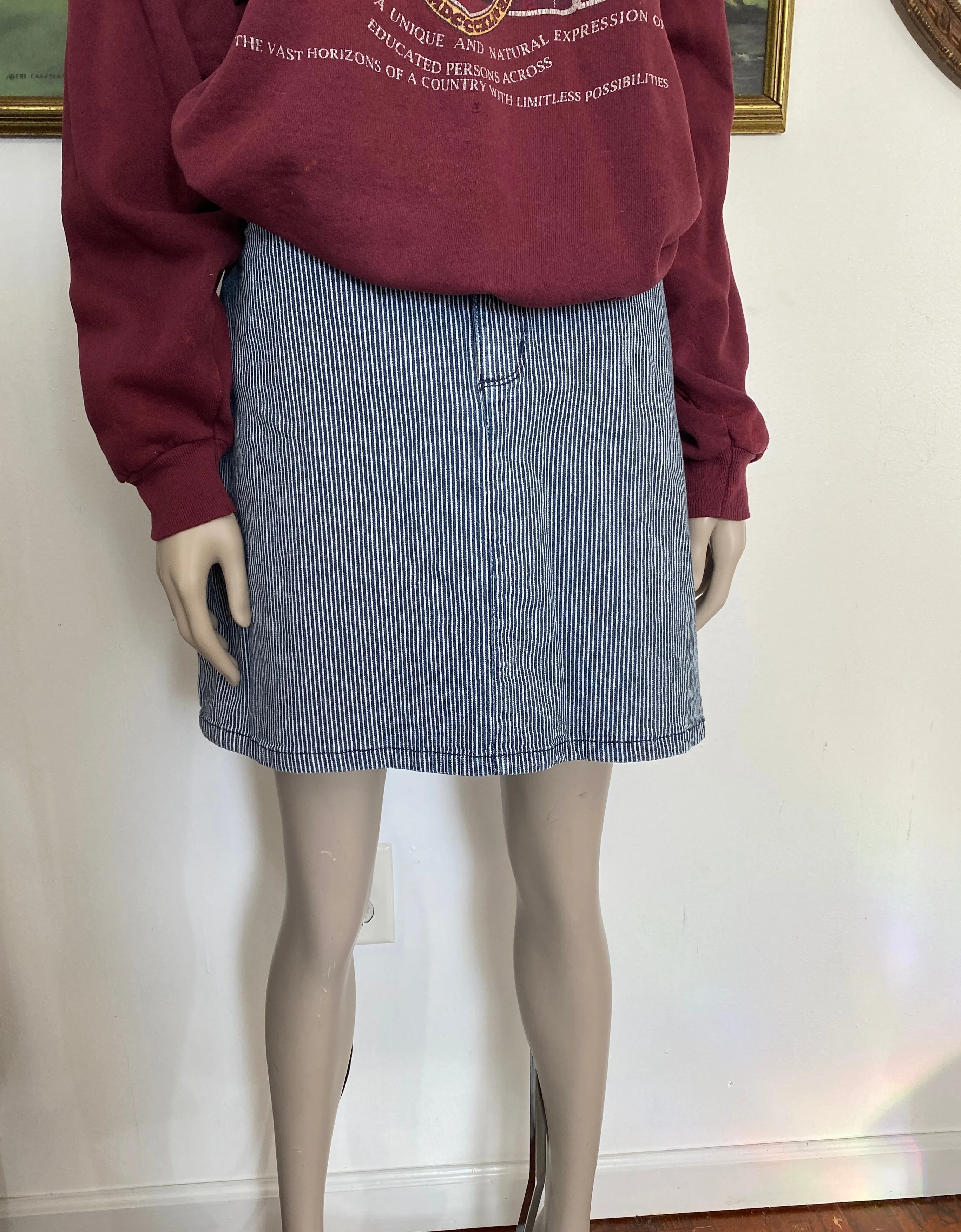Vintage Lee Authentic Institution of Co-Ed Co-Education Sweatshirt Sz L
