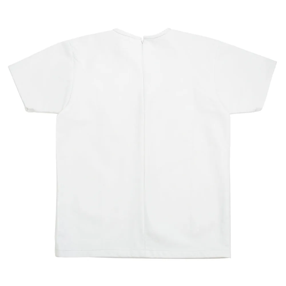 White T-Shirt | Leather
